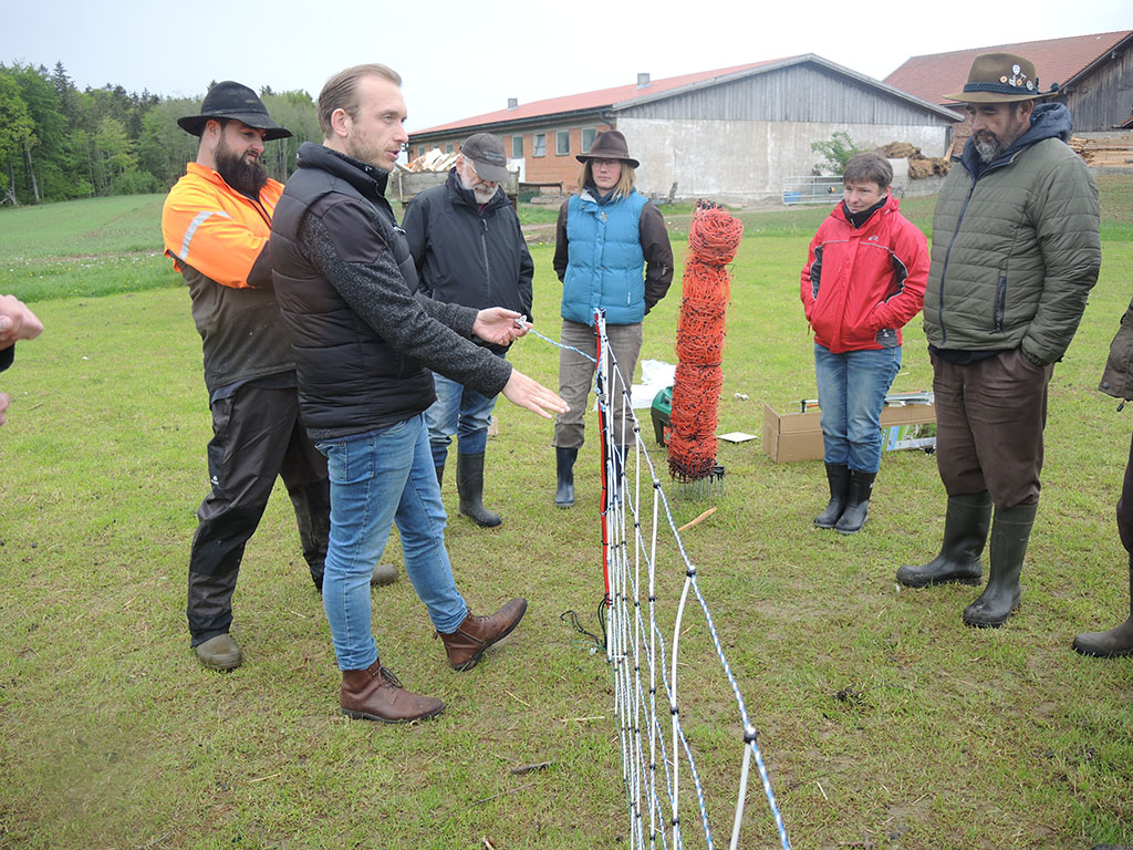 Zaunbauseminar Erklärung der Polung